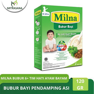 

Milna Bubur 6 Bulan Tim Hati Ayam Bayam