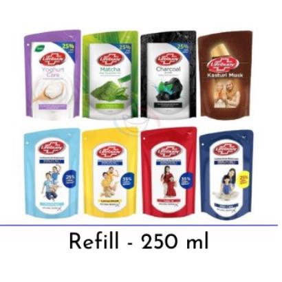 ^ KYRA ^ Lifebuoy Sabun Mandi Pouch Refill Total 10 Cool Fresh Mild Care Lemon fresh Lifeboy - Netto 250 ml