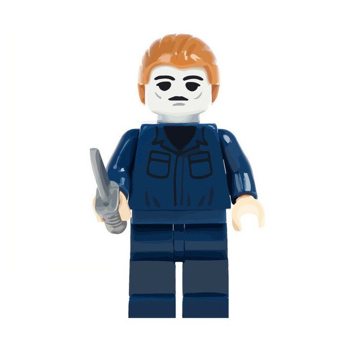 michael myers lego figure