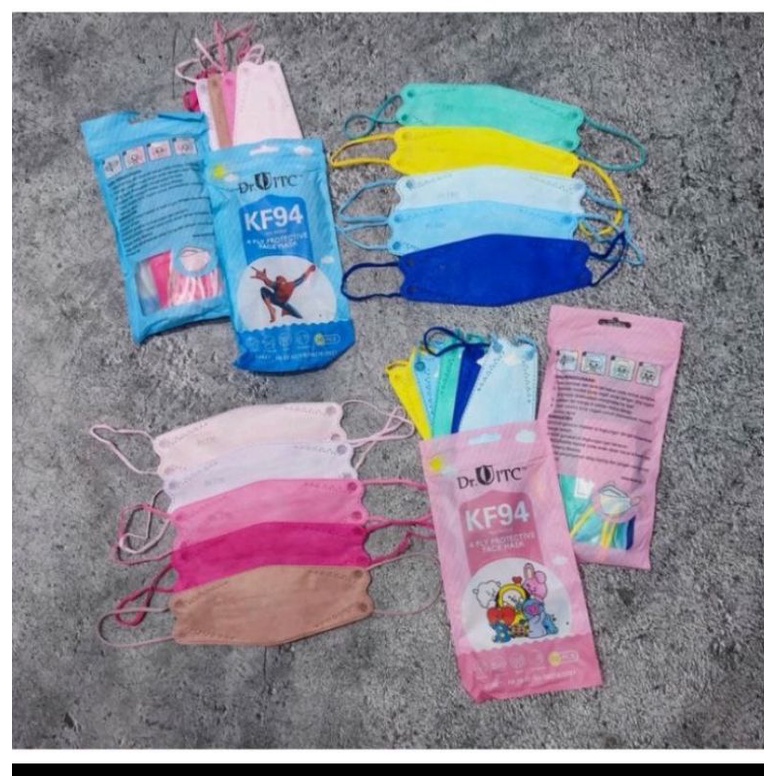 MASKER KF94 DR.ITC ANAK MIX WARNA