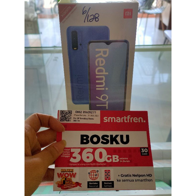 Xiaomi Redmi 9T (Ram 6GB/128GB) Garansi Resmi Original TAM 100%