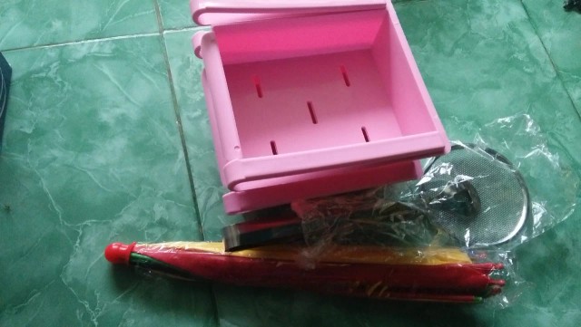 Topi Payung Headband Umbrella Hat Topi Mancing Golf Unik Outdoor