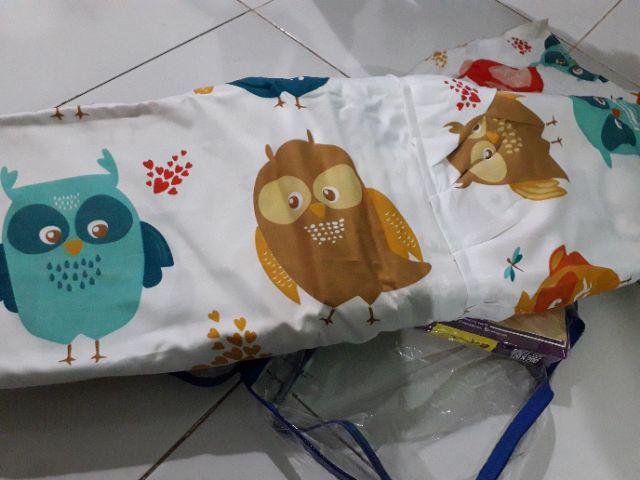 Sprei Lady Rose Sorong 120 X 200 Happy Owl 2 In 1