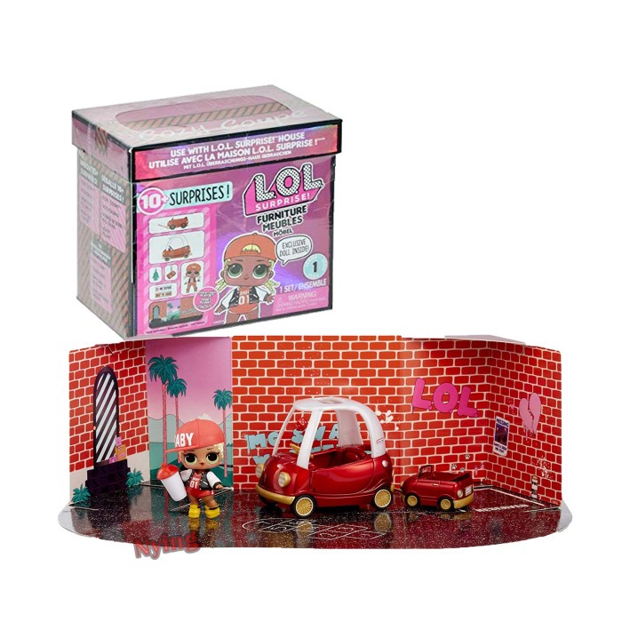 

LOL Surprise! Furniture Cozy Coupe with M.C. Swag 10 Surprises