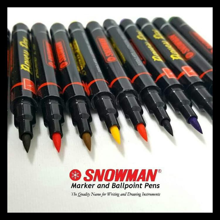 

COD SNOWMAN BRUSH PEN BM-1 KODE 313