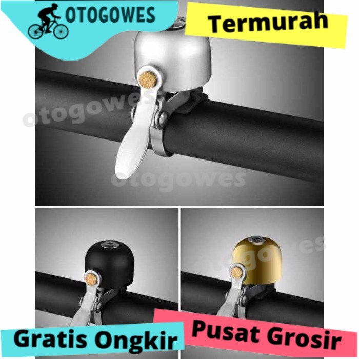 Bel Bell Sepeda Gunung Lipat Polygon Stainless Steel Vintage