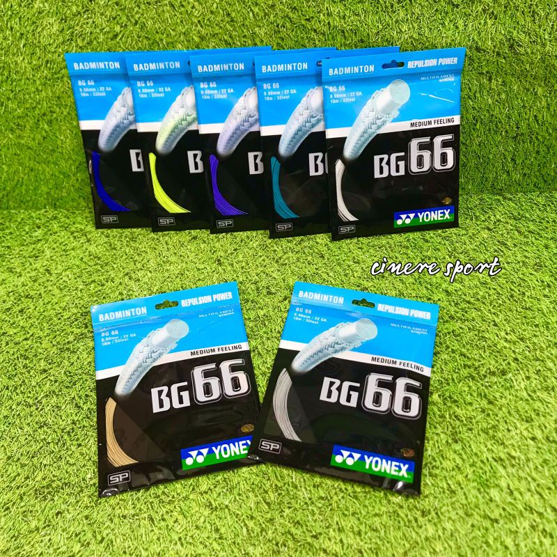Senar YONEX BG66  bg 66 MEDIUM FEELING ORIGINAL 100%