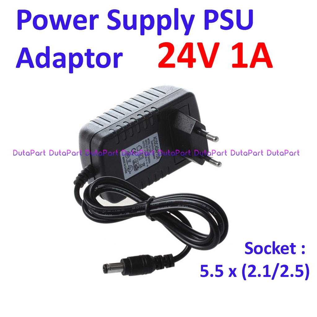 Adaptor DC 24V 1A Power Supply Mist Maker Humidifier KUALITAS BAGUS