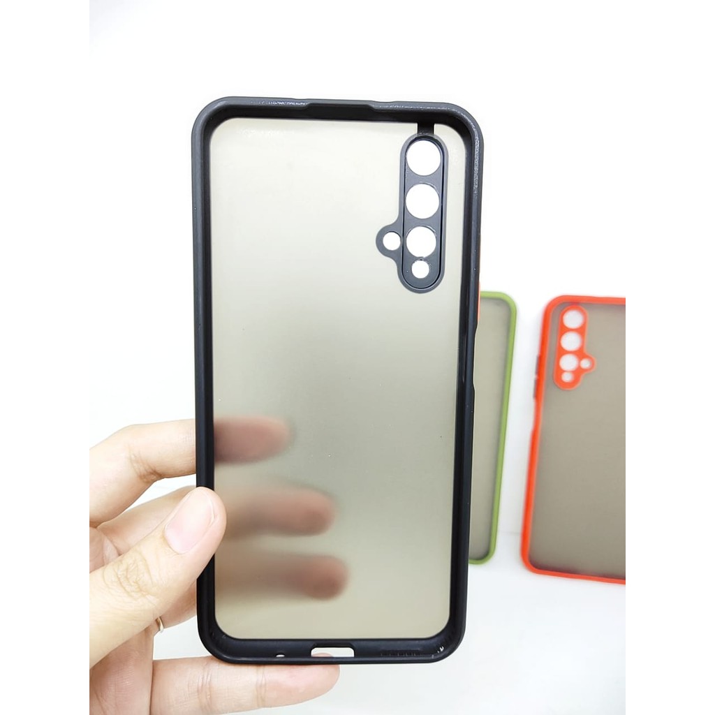 Bumper AERO CASE Huawei Nova 5T 6.26 inch Hardcase My Choice List Warna Matte