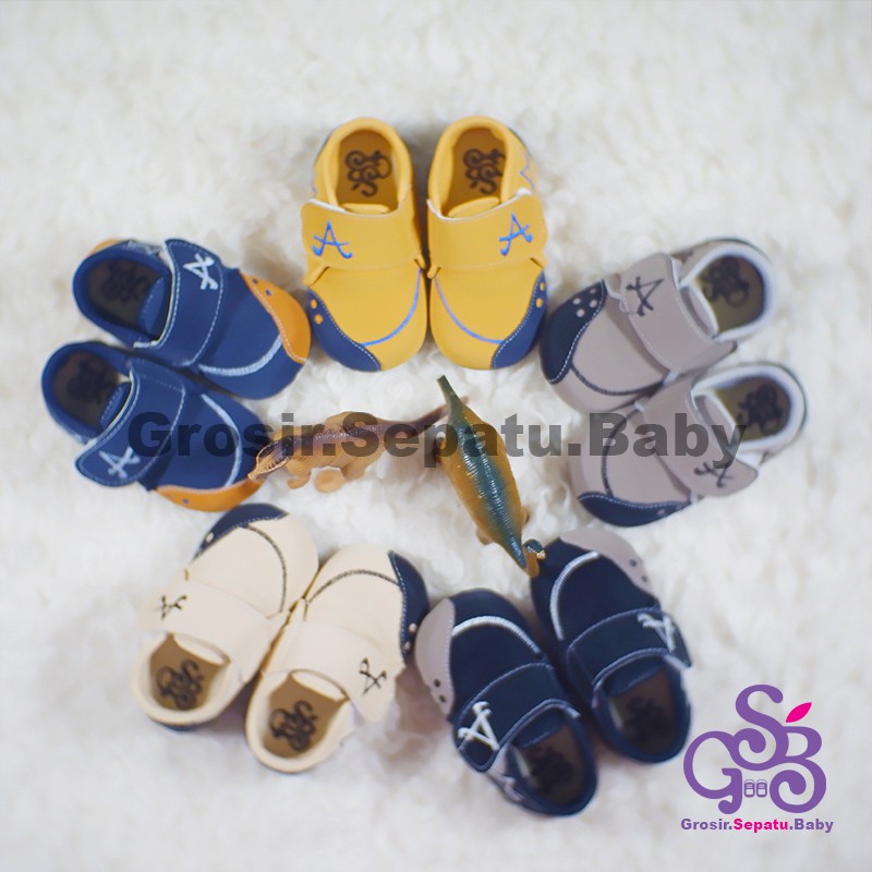 prewalker sepatu bayi laki laki umur 2 - 14 bulan model casual A