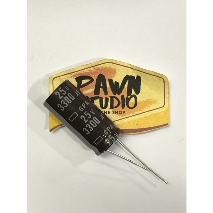 Elco elko capasitor kapasitor 3300uf 25v / 3300 uf 25 v / 3300 uf 25v