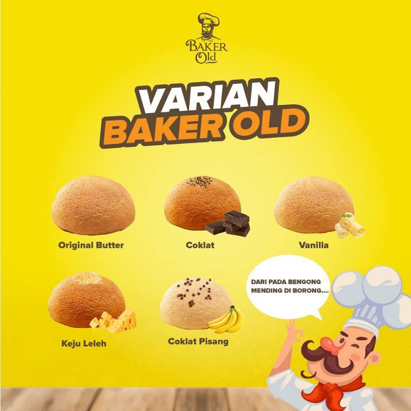 

Ramerame Mix variant BakerOld roti kopi