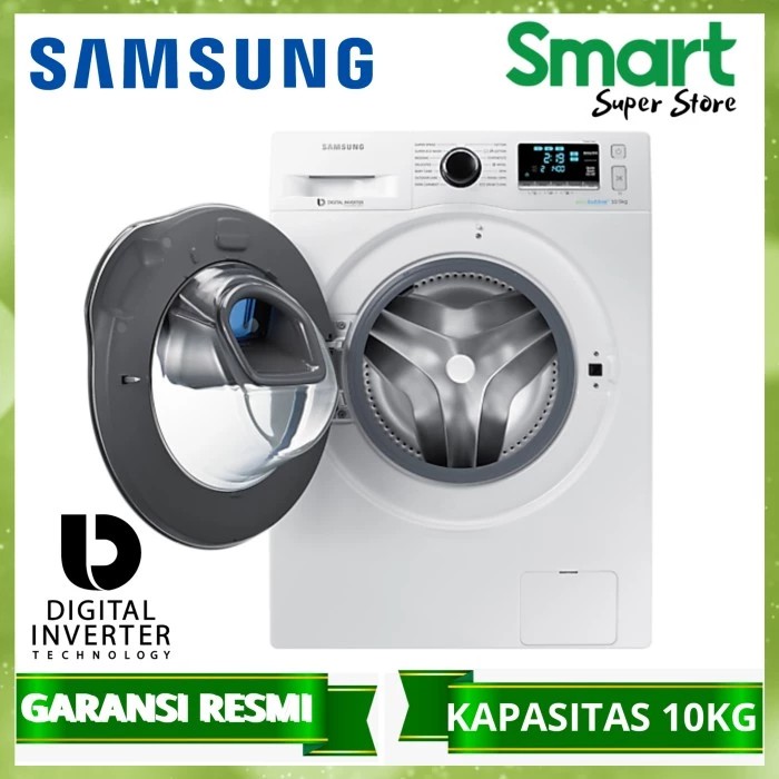 Samsung Mesin Cuci 10Kg | Samsung Frond loading | WW10K6410QW