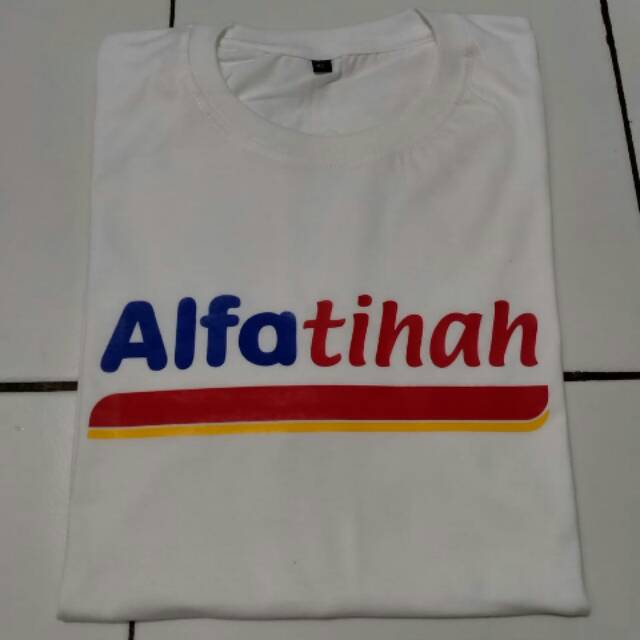 T Shirt Al Fatihah/kaos Al Fatihah