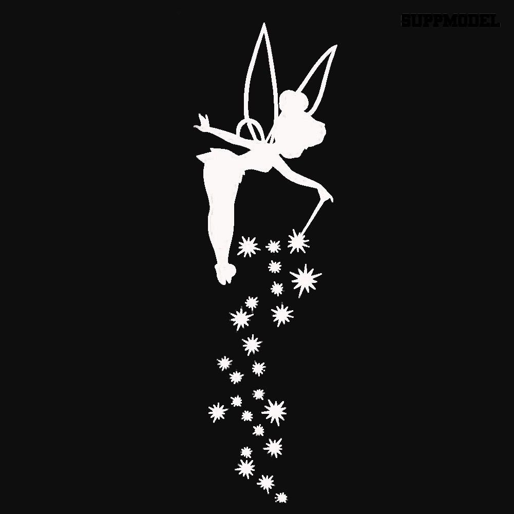 Supmodel Fairy Lovely Car Vehicle Body Window Reflective Decals Sticker Decor