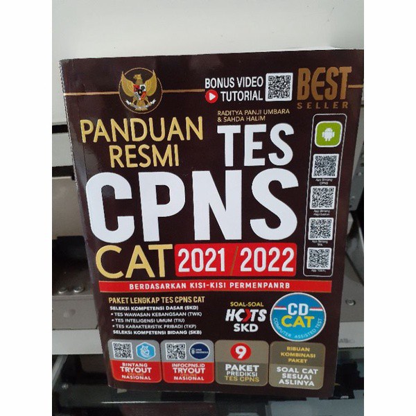 

TERMURAH BUKU PANDUAN RESMI TES CPNS 2021/2022 KPL399