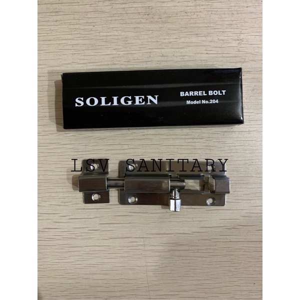grendel slot soligen 3” inch grendel stainless steel soligen