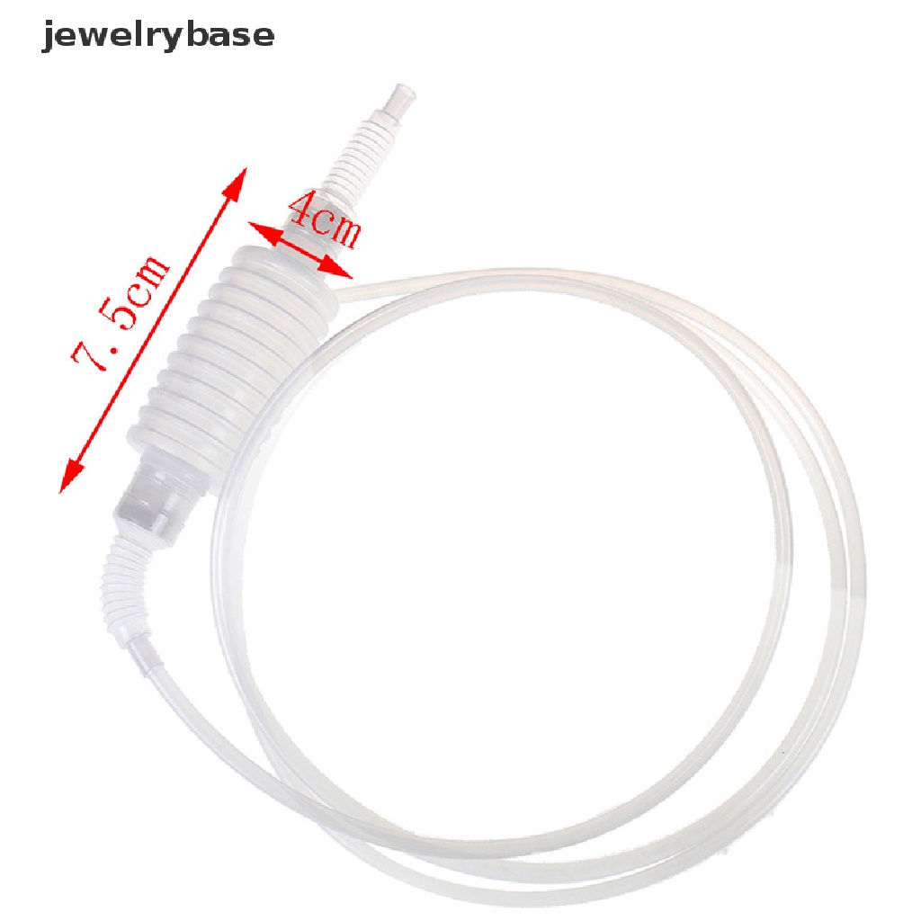 (jewelrybase) Pompa Siphon Manual Bahan Plastik Untuk Memindahkan Cairan / Bahan Bakar