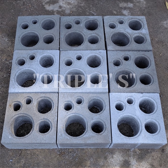 Loster Beton Sarang Semut Lubang Angin Roster Dinding Loster Rumah Minimalis Roster Beton