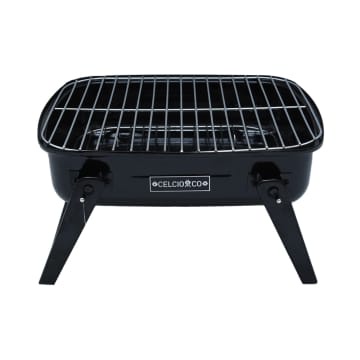 Celcio &amp; Co Pemanggang Arang Bbq Portabel uk 35,8 x 30 x 17,5 cm