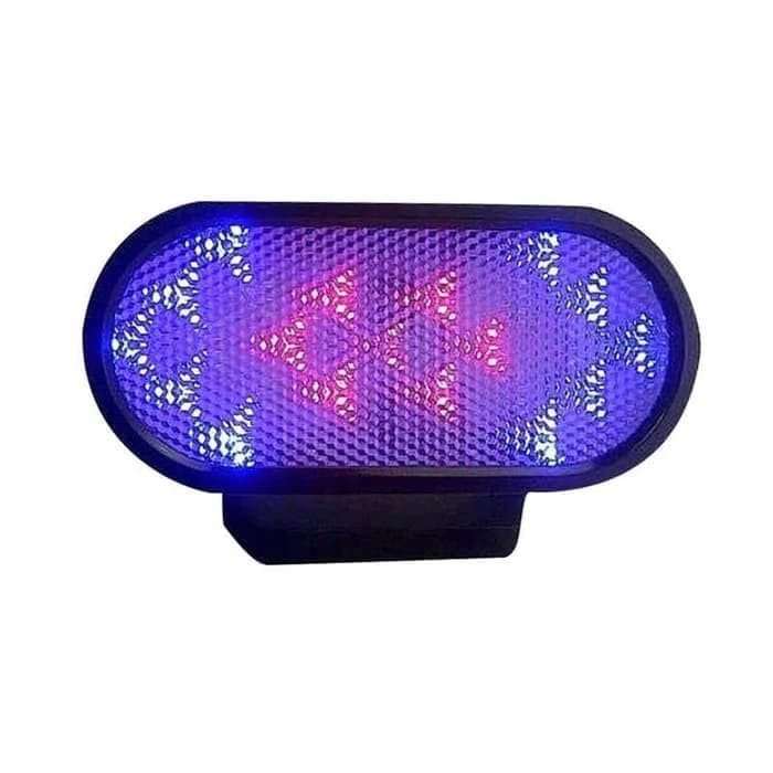 Lampu Rem Tambahan Stop LED Belakang Brake Lamp Motor Mobil Oval