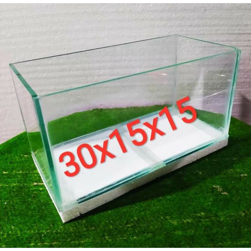 aquarium ukuran 30x15x15