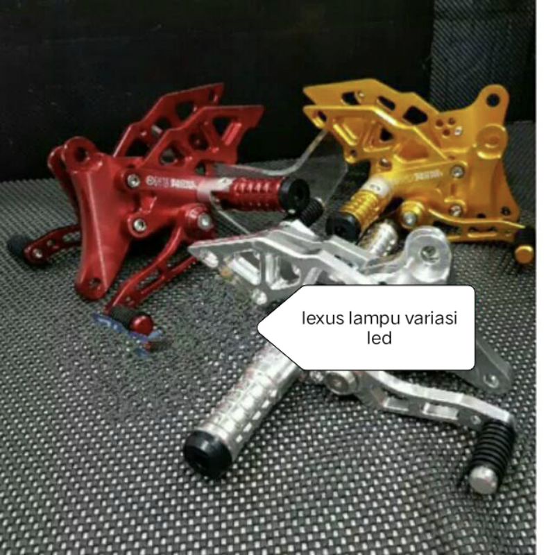 Footstep Underbone NUI Racing Tipe Monster 3 Pnp Honda Sonic 150R/GTR150