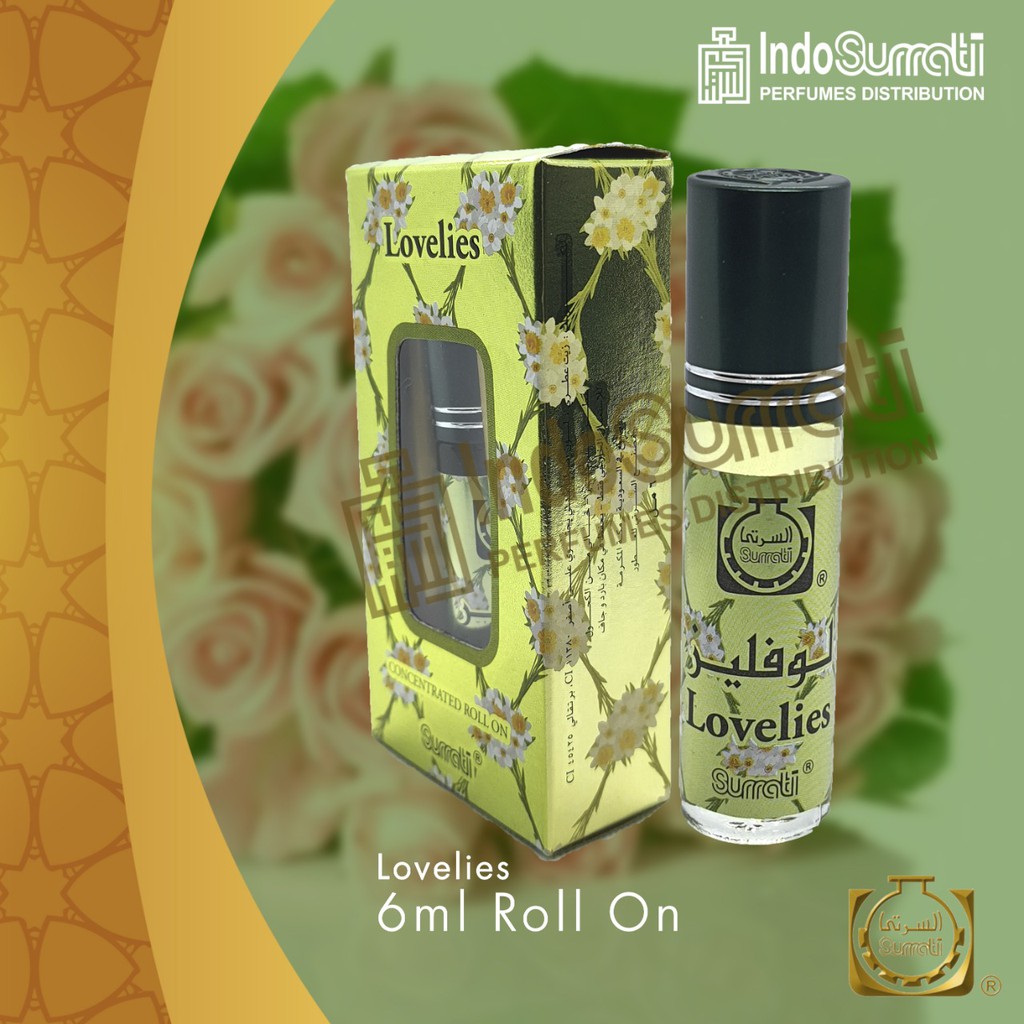 Parfum LOVELIES 6ml - Roll On by Surrati Perfumes  | Parfum Surrati | Bibit Minyak Wangi