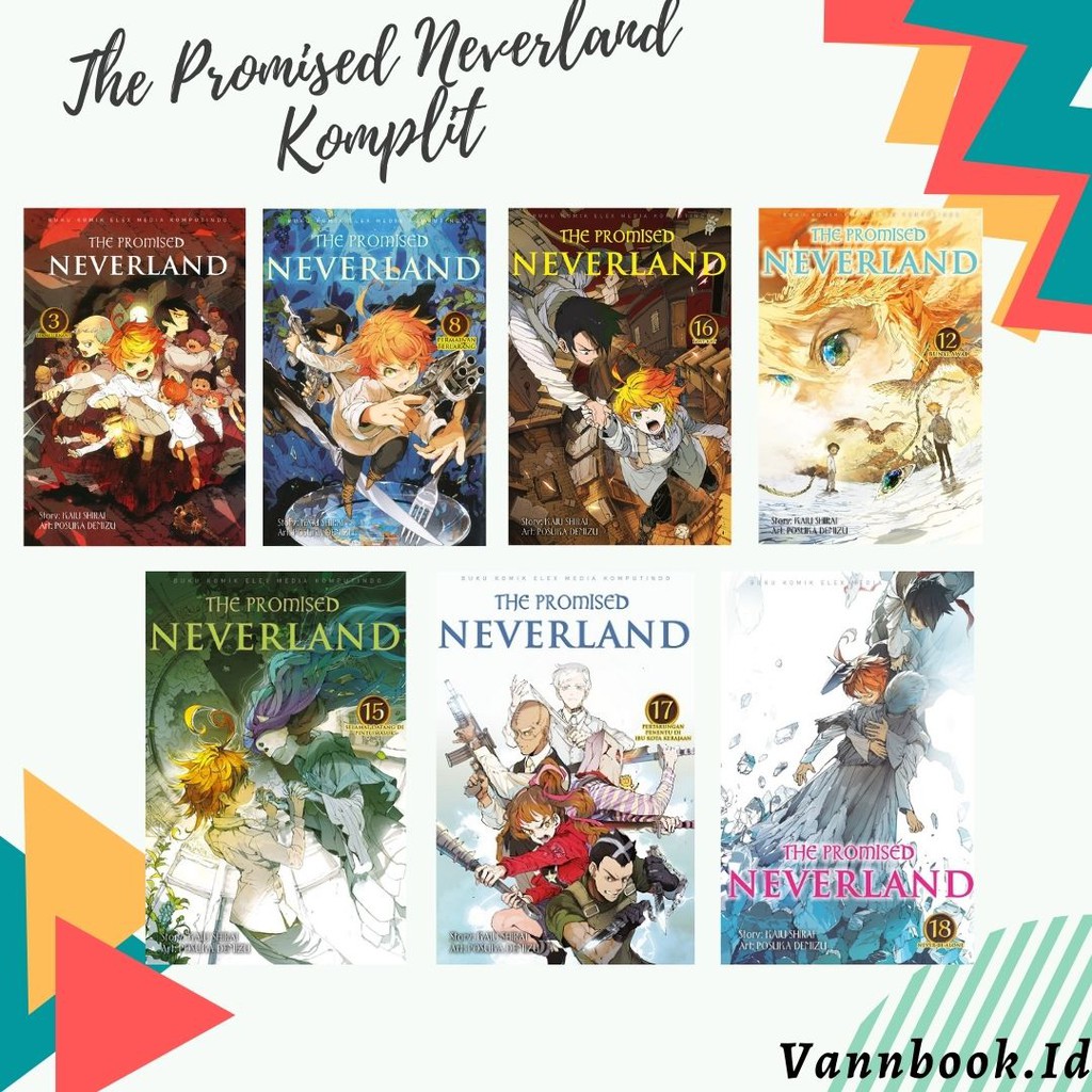 Komik The Promised Neverland Vol 1-20