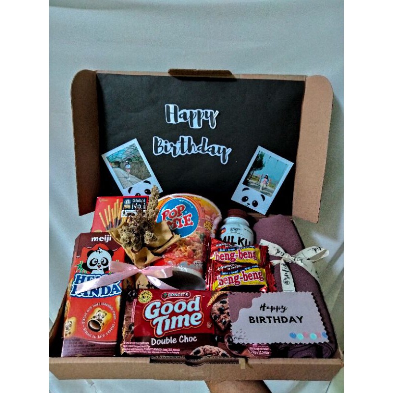 

SNACK BOX HIJAB PASHMINA / GIFT BOX / ULANGTAHUN / ANNIVERSARY / GRADUATION