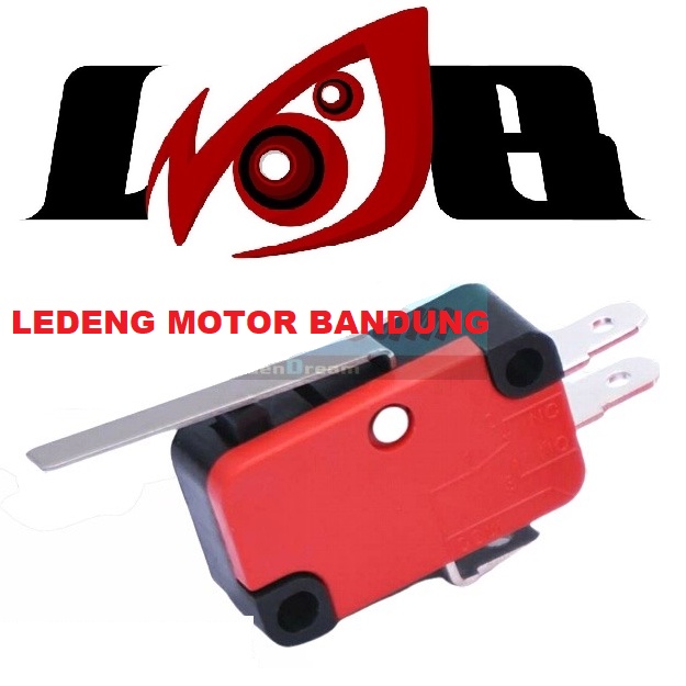 Micro Switch Gagang Lampu Dim Saklar Jauh Dekat MicroSwitch Waterproof