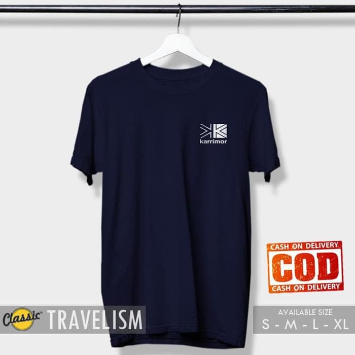 Terlaris Kaos Outdoor - Logo Karrimor Dada / Kaos Pendaki / Kaos T-SHIRT