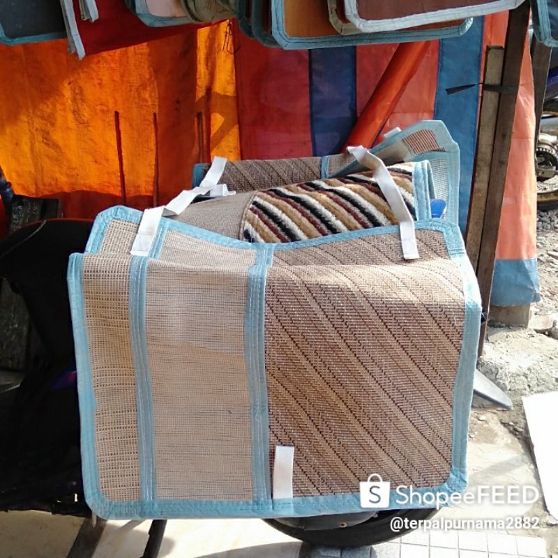 tas motor kiri kanan bahan goni (jumbo)