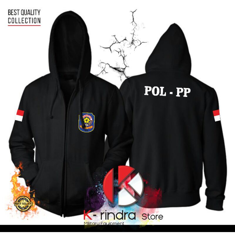 jaket pol pp // hoodie pol pp // jaket pamong praja