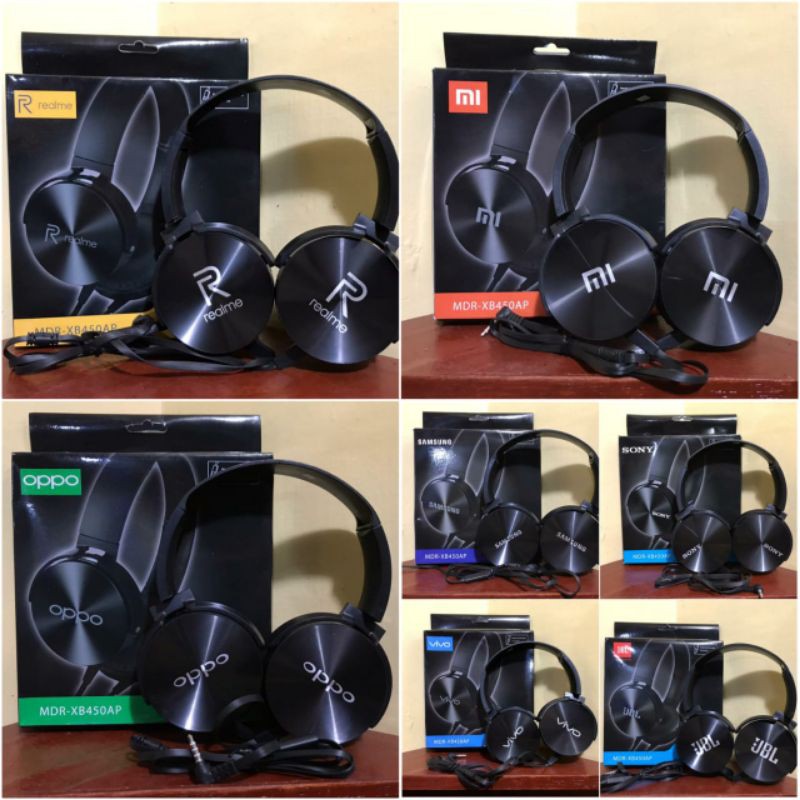 STEREO HEADPHONE JBL MDR-XB450AP