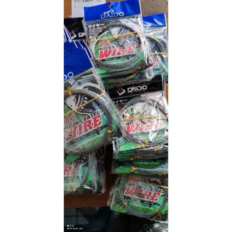 Neklin Daido Nylon Coated Wire 7x1