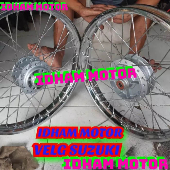 MURAH- VELG JARI JARI STANDAR SUZUKI GS TORNADO-SHOGUN 110 ORIGINAL ASLI