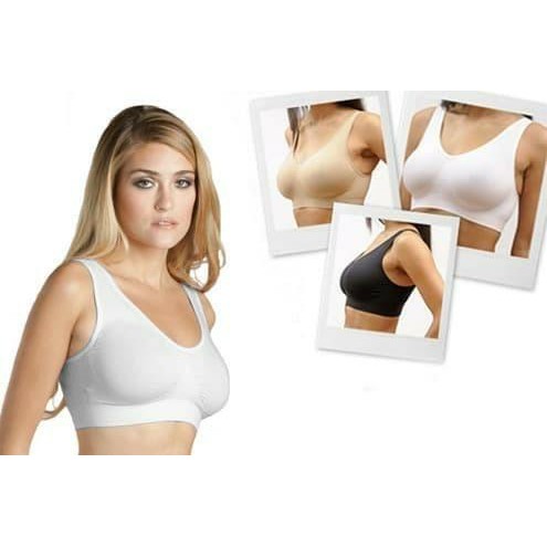 [COD] 3PCs Genie Bra Classic | Bra Jepang Berkualitas Lembut Halus Dan Nyaman Tanpa Kawat Original