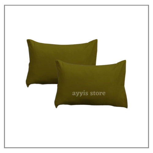 Sarung Bantal dan Sarung Guling Polos Bahan Katun 1 kg Muat 20 Pcs Bisa cod