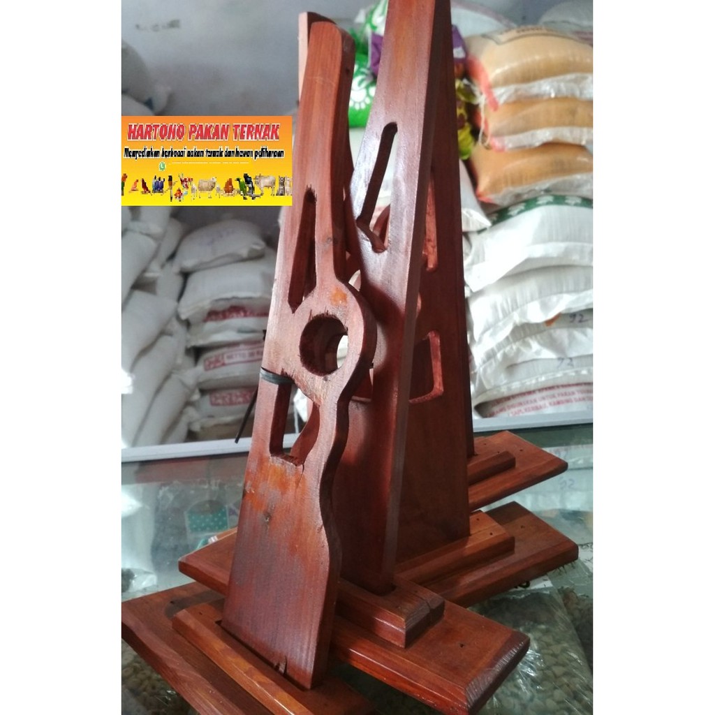 GANTUNGAN POT BUNGA TANAMAN HIAS LAMPU TAMAN SIKU CANTOLAN SANGKAR BURUNG BAHAN KAYU