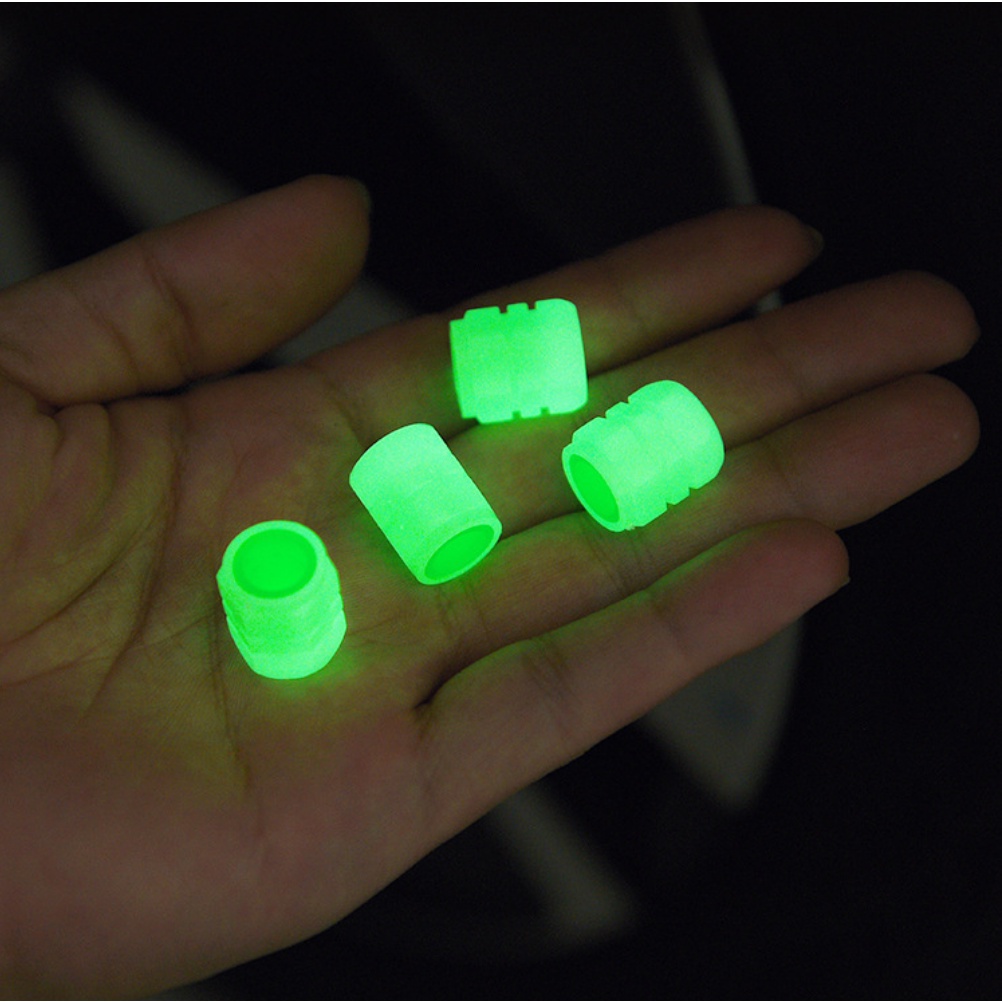 Tutup Pentil Glow In The Dark 4 in 1 set