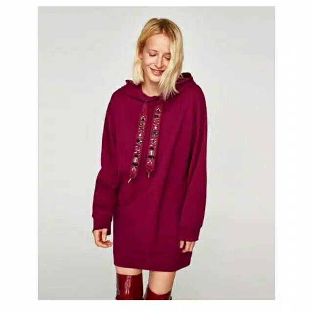 Zara hoodie dress