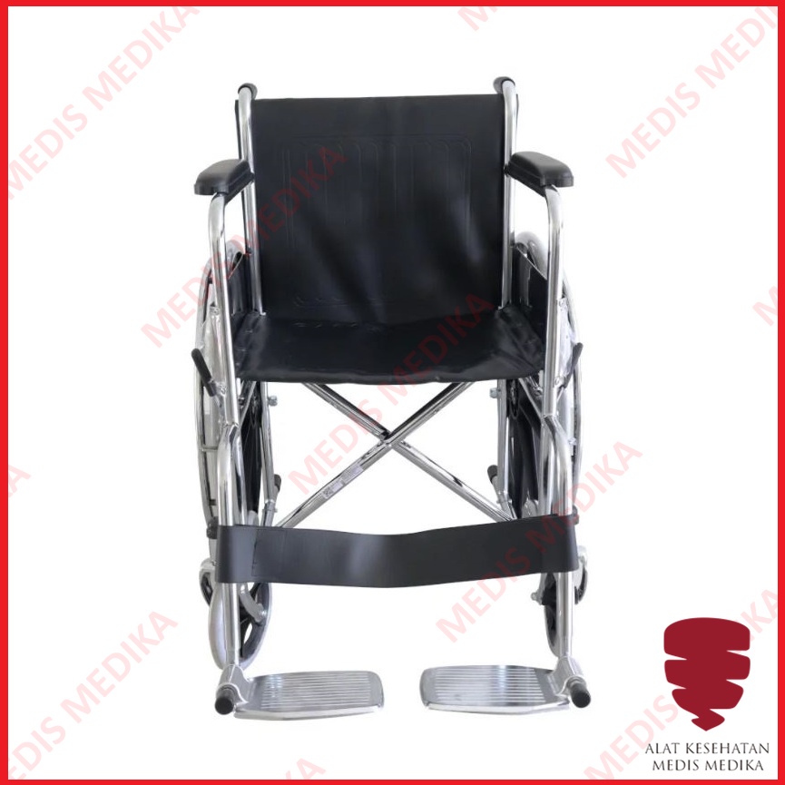 GOJEK ONLY Kursi Roda GEA FS 809 B Velg Racing Alat Bantu Jalan Penunjang Gerak Wheel Chair FS809B