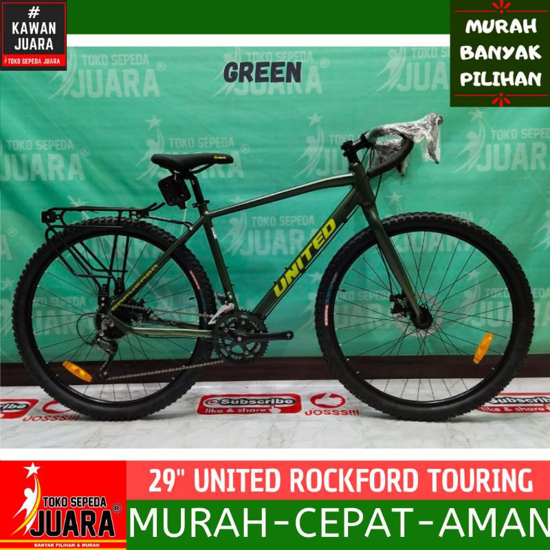 Jual Sepeda Touring United Rockford Roadbike 29 Inch Indonesia Shopee Indonesia