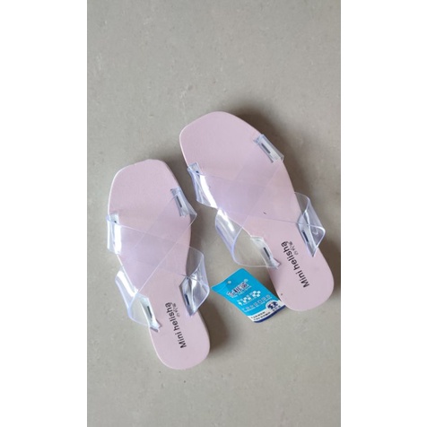 Sandal clear no brand mini helisha (36-40)