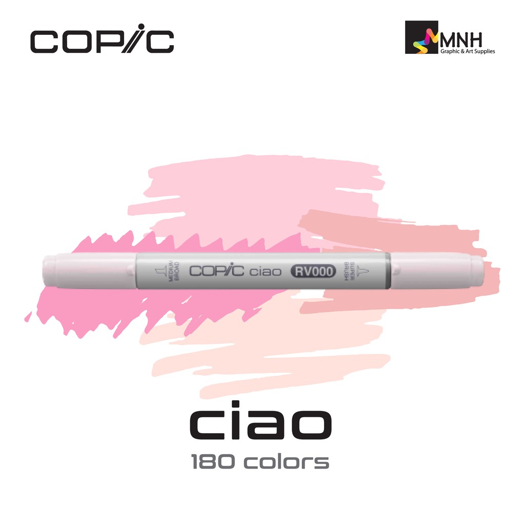 

Copic Ciao Marker Red-Violet Series (Satuan) RV000 - RV29