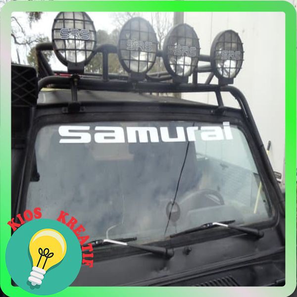 Murah Sticker Suzuki Samurai Windshield Limited 4x4 katana jimny