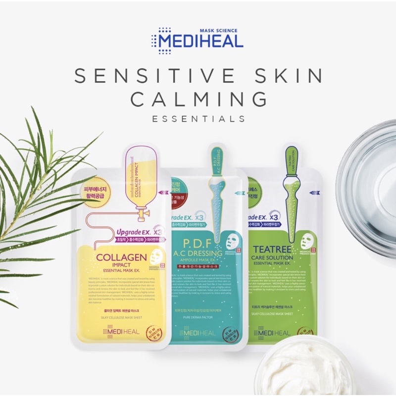 MEDIHEAL Sheet Mask Essential Ampoule Serum