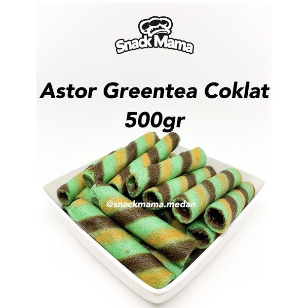 

ASTOR GREENTEA COKLAT 500gr | SNACKMAMA