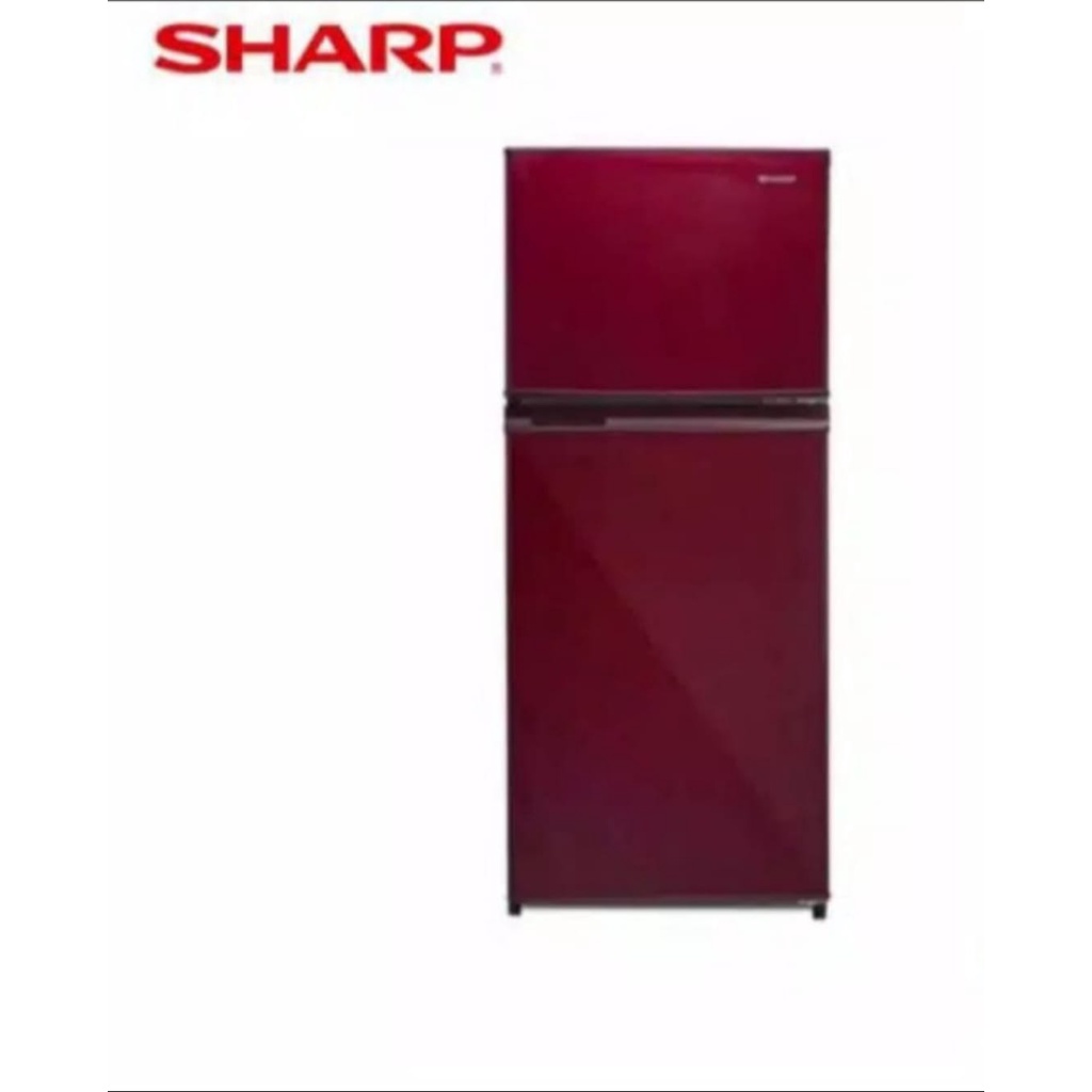 SHARP TERBARU Kulkas 2 Pintu SJ-195MD-SR